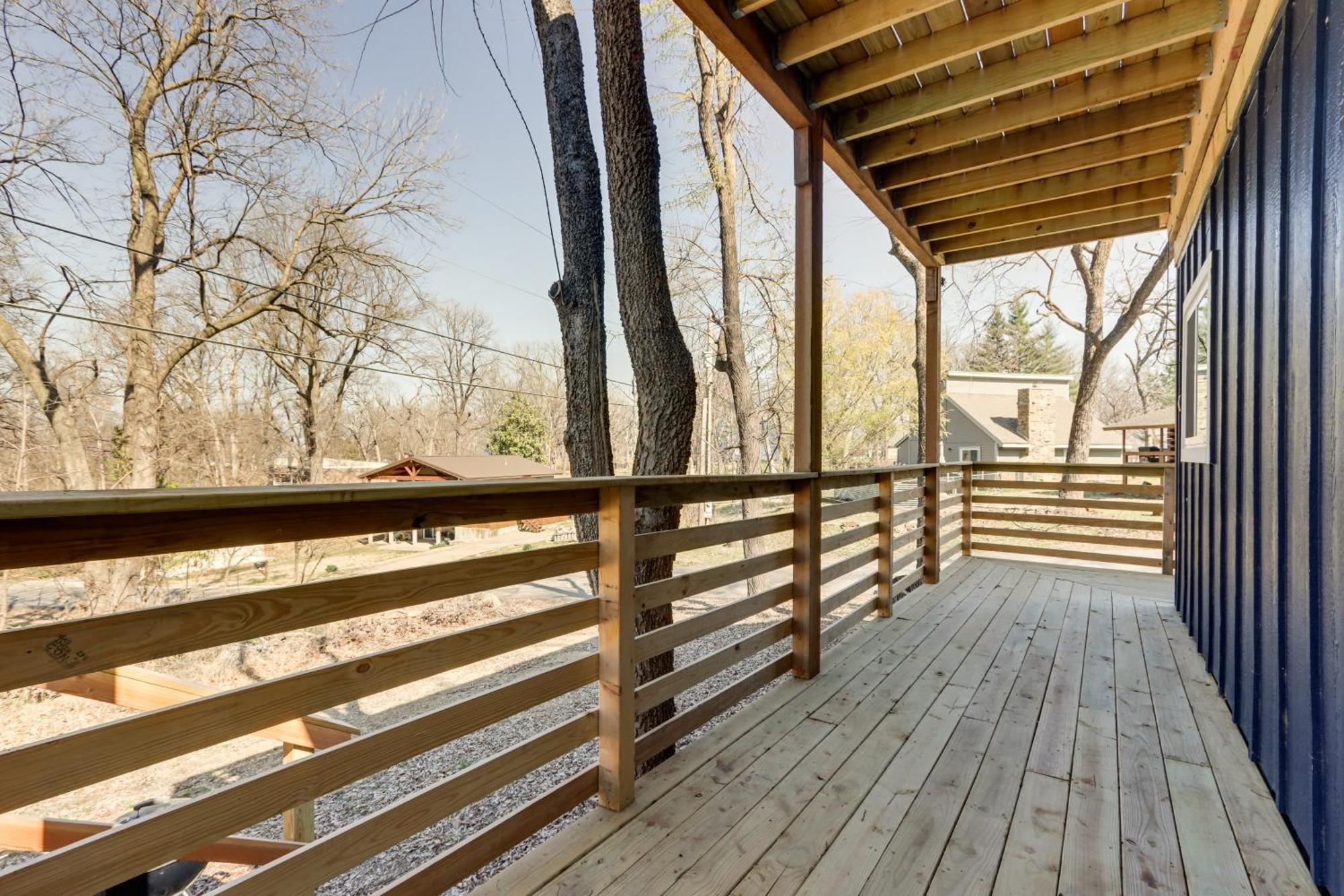 Monkey Island Home With Deck, Half-Mi To Grand Lake! Afton Exterior photo